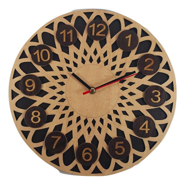 Wall-Clock-3D-Flower-1