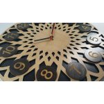 Wall-Clock-3D-Flower-2